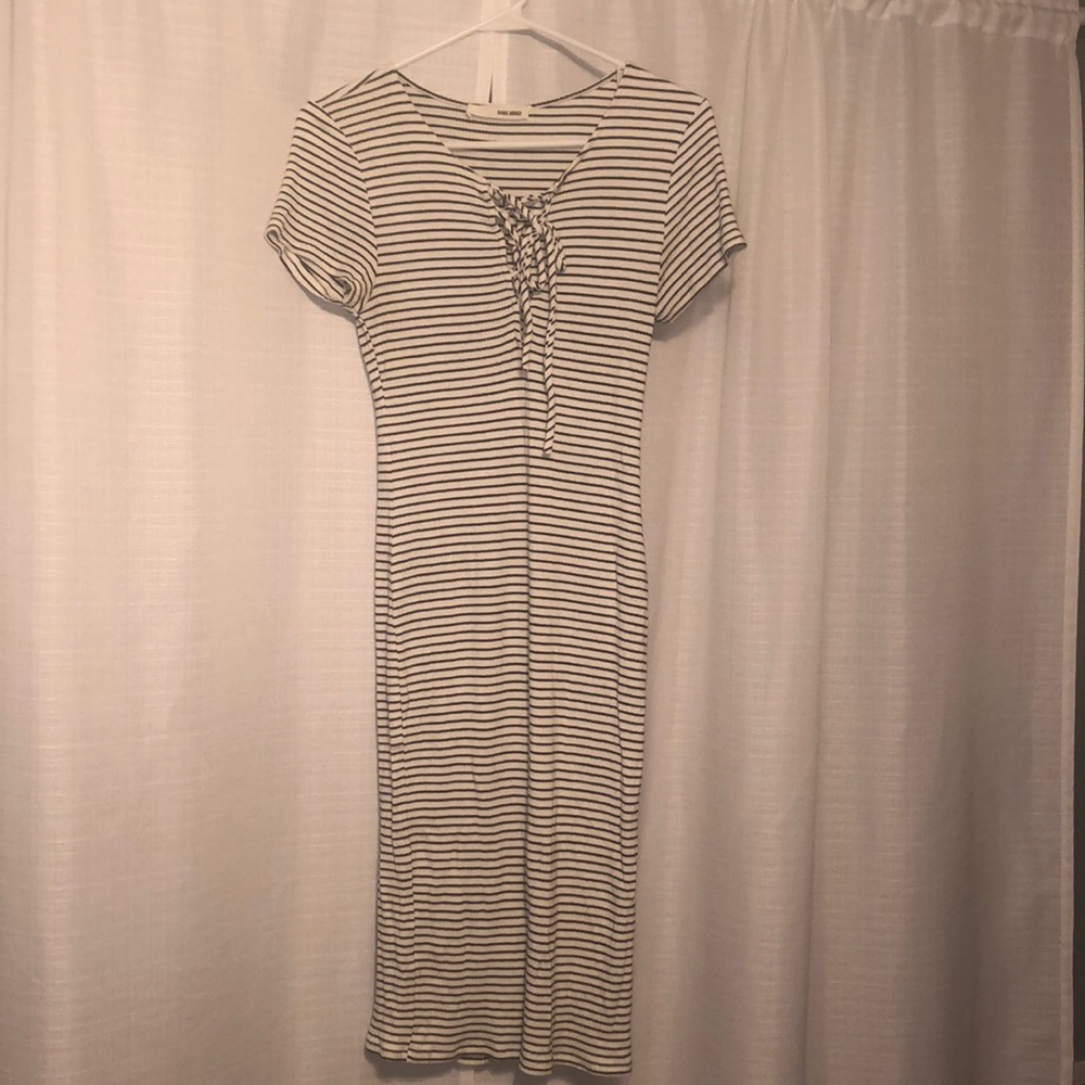 Causal Striped Dress